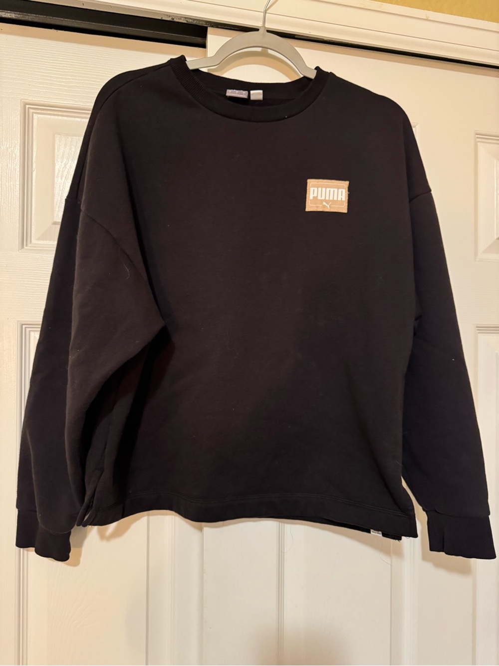 Puma Women’s Black Crewneck Sweatshirt